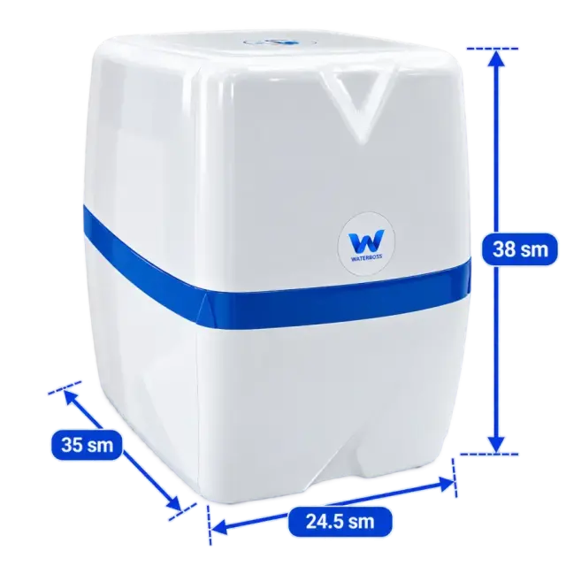 Waterboss 6 Filtrli RO Su Təmizləyici – Nasoslu və Çənli