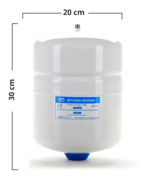 1.6 Gallon (6 Litr) Metal Su Çəni – RO Su Təmizləyici Sistemlər üçün | Filterim.az