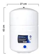 6.5 Gallon (24 Litr) Metal Su Çəni – RO Su Təmizləyici Sistemlər üçün | NSF | Filterim.az