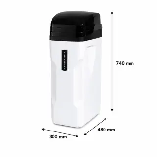 Aqualine S-8 Avtomatik Su Yumşaldıcı – Canature BNT 650 İdarəetməli 8L Reçinəli Əhəng Əleyhinə Su Yumşaltma Sistemi