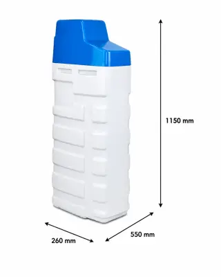 Aquatech S1-30 Avtomatik Su Yumşaldıcı – Canature BNT 650 İdarəetməli 30L Reçinəli Premium Su Yumşaltma Sistemi