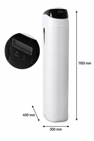 Canature CS8F-0835 Avtomatik Su Yumşaldıcı – 20L Reçinəli, Runxin Smart İdarəetməli Premium Su Yumşaltma Sistemi