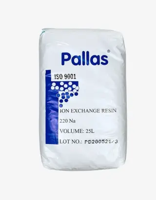 Pallas ion exchange resin 25L – su yumşaldıcı cihaz üçün reçine filter filtr filtir