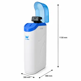 Waterboss Blue SR-20 Avtomatik Su Yumşaldıcı – Runxin Həcm Ayarlı 25L Reçinəli Əhəng Əleyhinə Su Yumşaltma Sistemi
