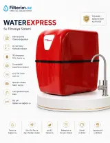 WaterExpress 5 Filtrli Nasoslu Su Filtri (Water Filter)